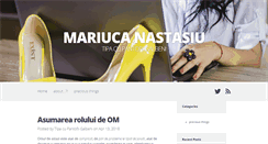 Desktop Screenshot of mariuca.nastasiu.com